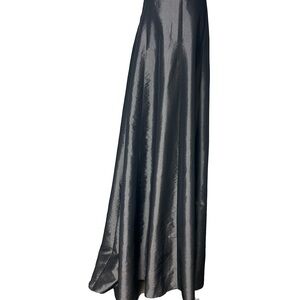 Express World Brand Charcoal Gray Formal Maxi Skirt – Size S/6